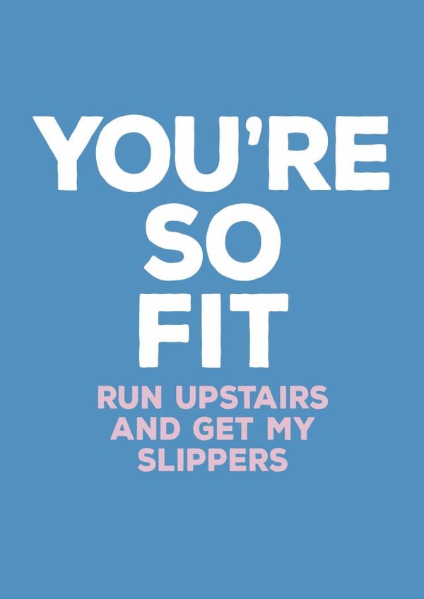 funny fit Valentines Day Card 36286 created by Paper Plane