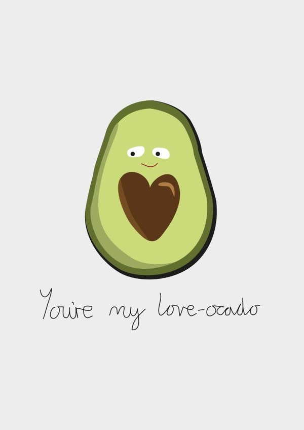 love avocado Card 29703 created by Quite Like That