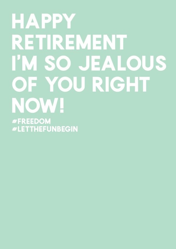 humour funny Retirement Card 2830 created by Always Sparkle