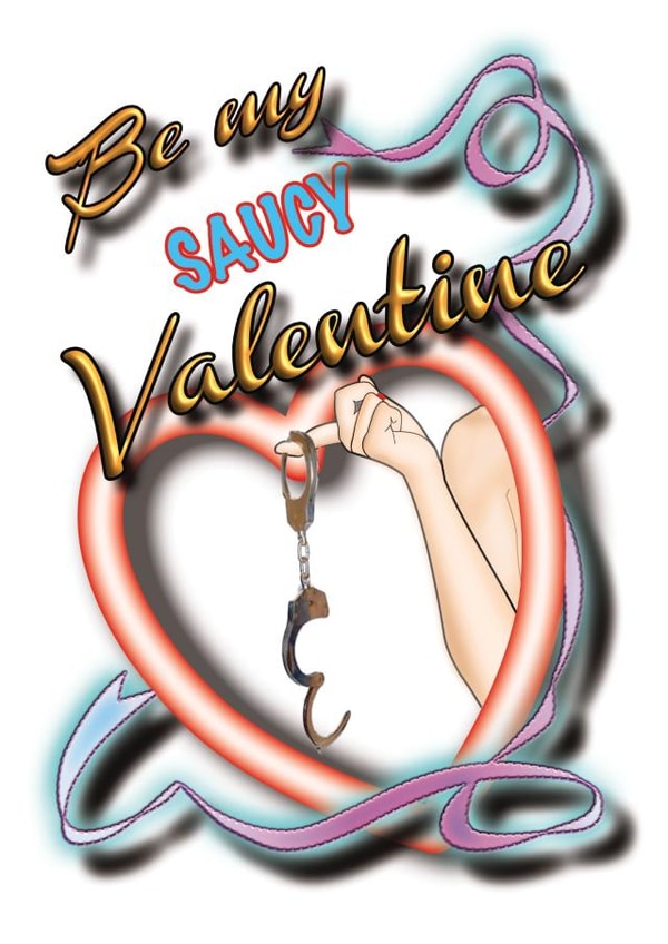 Saucy Valentine Card 36397 created by Nigel Brock