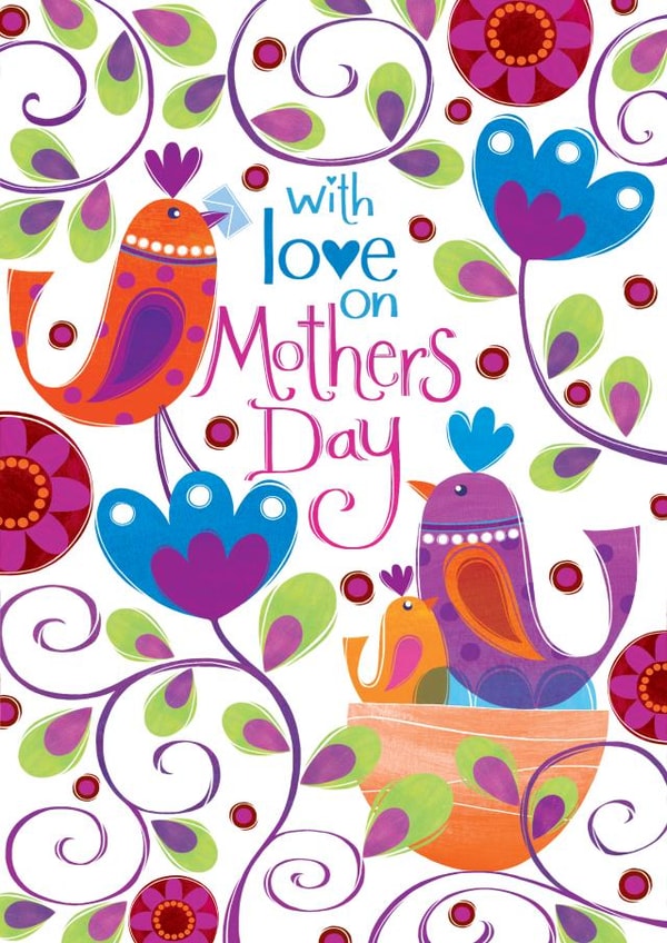 illustration mothers Card 35911 created by Cathy Brear