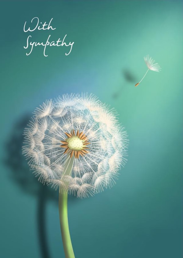 death mourning Sympathy Card 8832 created by Claire Thomson