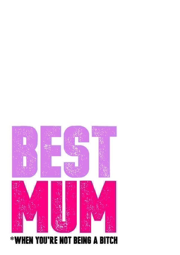 funny rude Mothers Day Card 8108 created by Filthy Sentiments