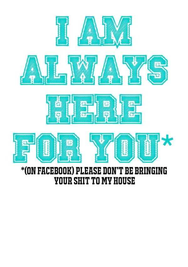 Poorly friend Birthday Card 30454 created by Filthy Sentiments