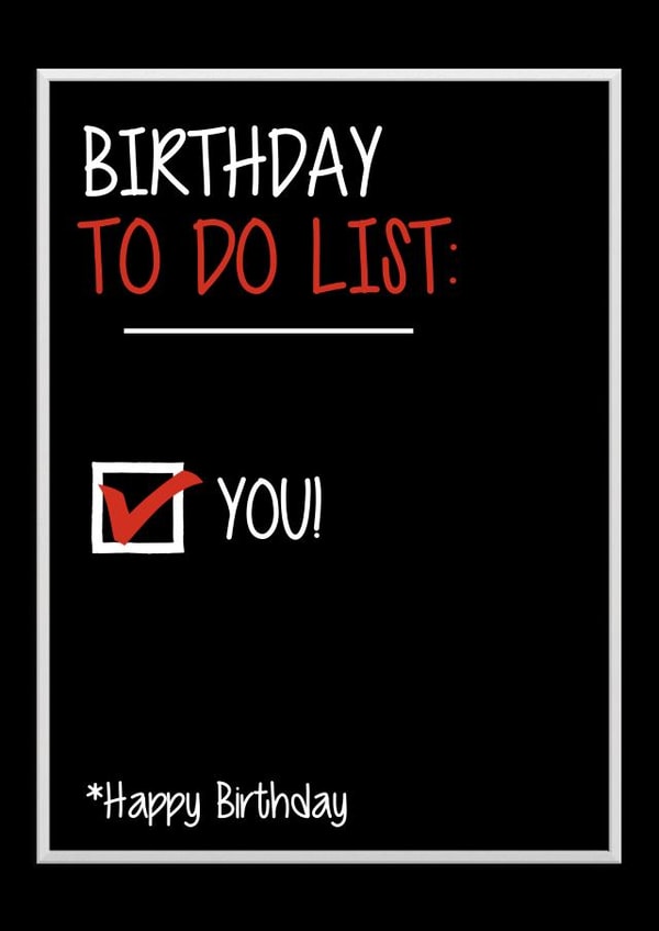 Boyfriend girlfriend Birthday Card 8115 created by Filthy Sentiments