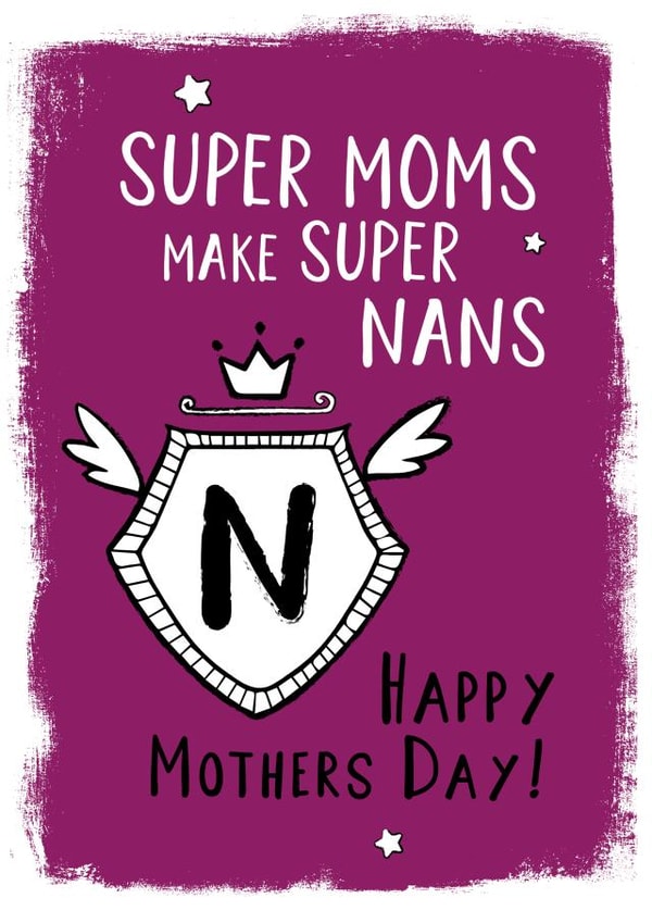 NAN Female Mothers Day Card 12193 created by High Five Prints Co