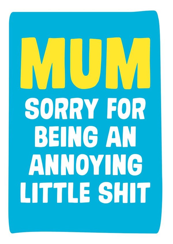 Annoying child created by Dean Morris Cards