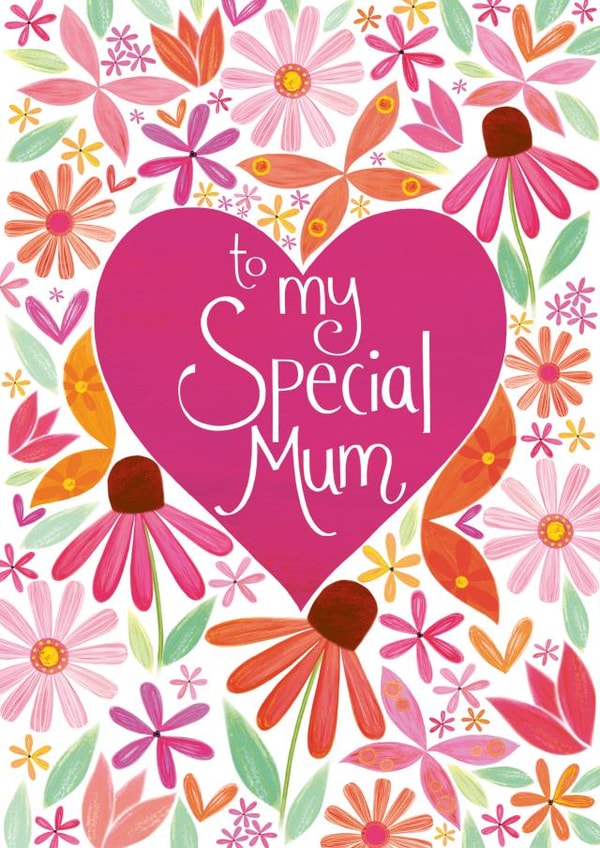 mum illustration Mothers Day Card 12785 created by Cathy Brear