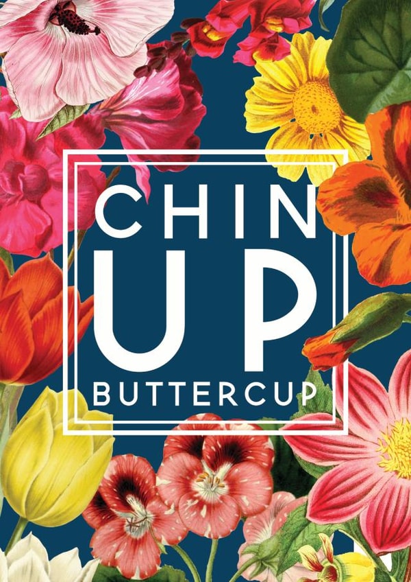 chin up Thinking of you Card 3432 created by Ivorymint cards