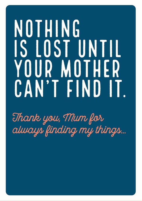 love mum Mothers Day Card 12618 created by Electric Carp