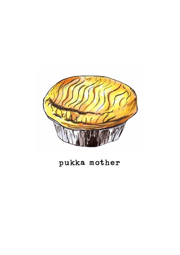 pukka pie Mothers Day Card 12498 created by Panda and the Prince