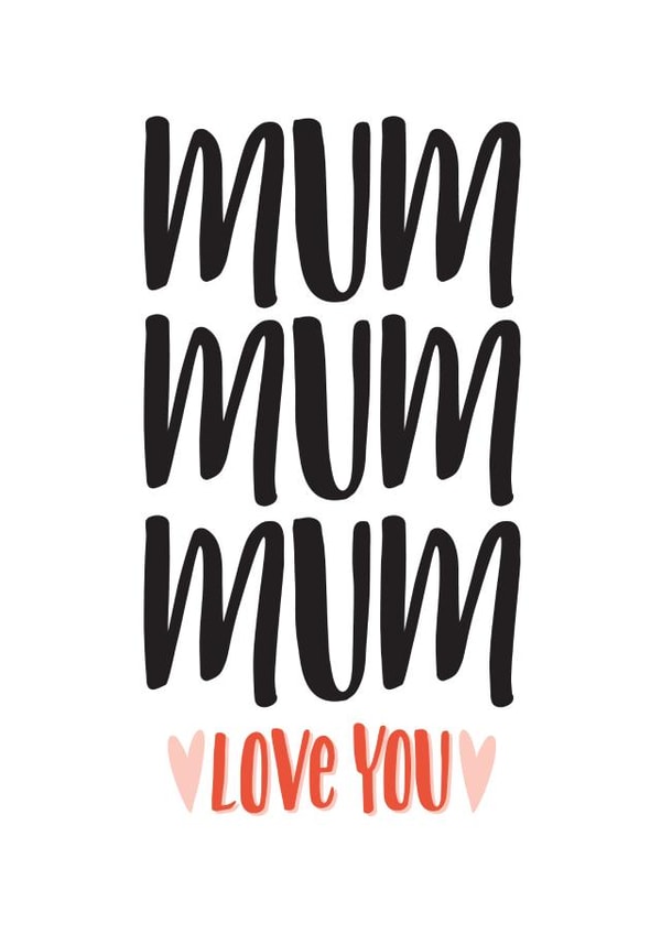 Love silly Mothers Day Card 27193 created by thunderpeep