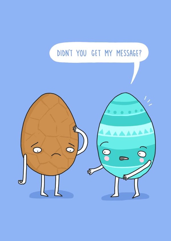 humour funny Easter Card 2169 created by Charly Clements