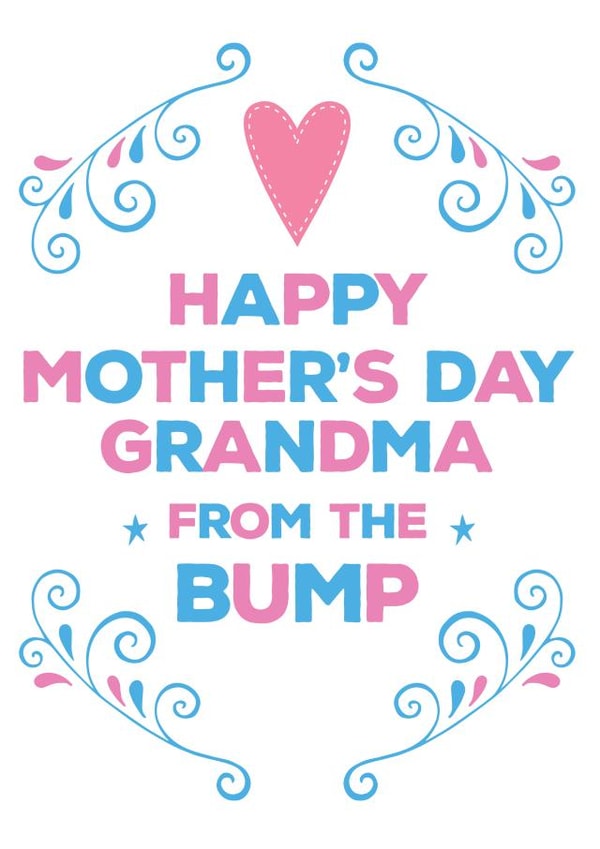 happy typography Mothers Day Card 4790 created by Hello Fridays Studio