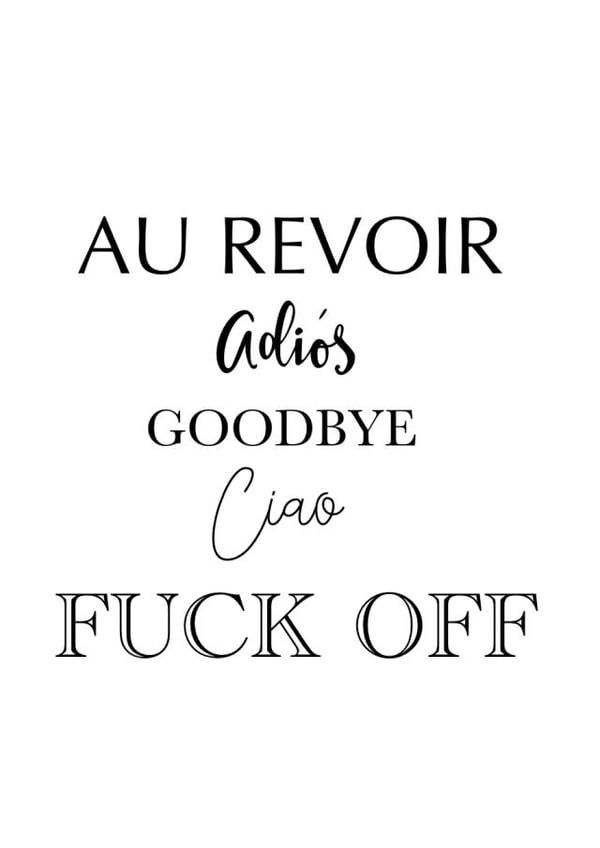 Goodbye farewell Leaving Card 12270 created by lotsoflovelauren