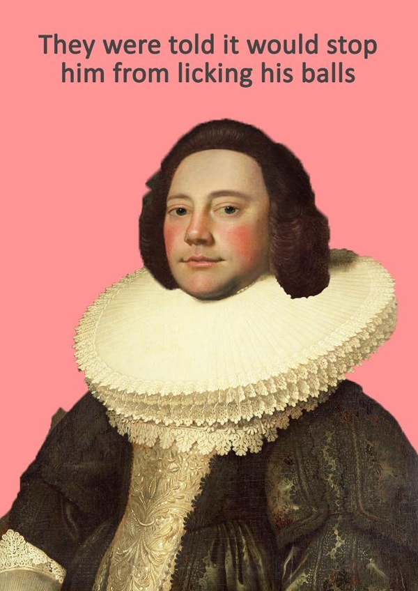 ruff balls Birthday Card 7520 created by Go La La!