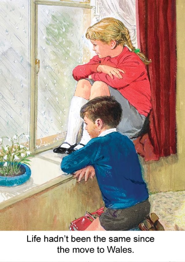 adult rain Humour Card 9271 created by © Ladybird Books Ltd 2025