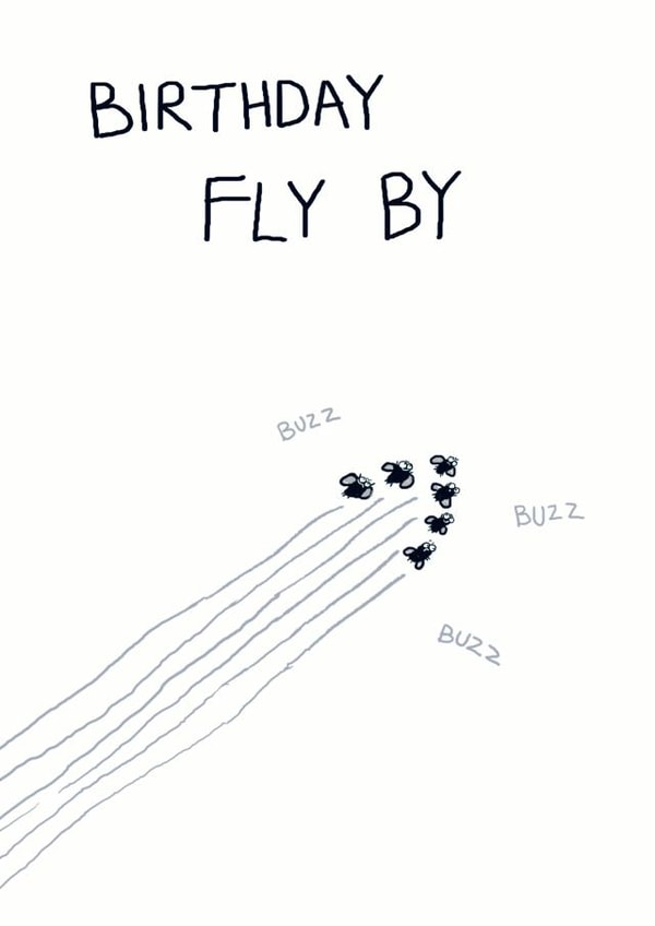 FUNNY CARTOON Birthday Card 13518 created by Reason to Send