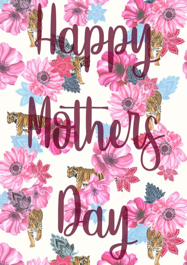 mothers flowers Mothers Day Card 10292 created by Stacie Charlton