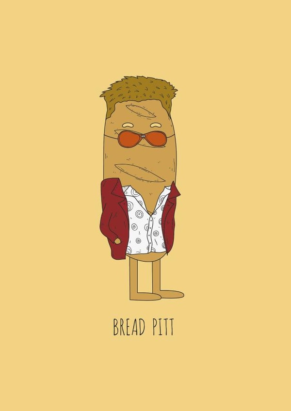 puns food Card 32411 created by James Carless Illustration