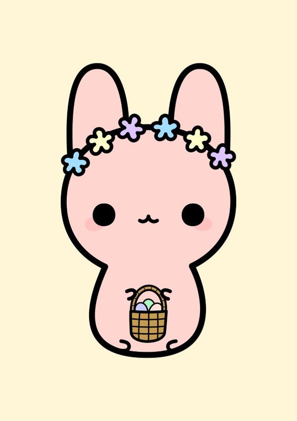 easter bunny Card 28217 created by peppermintpopuk