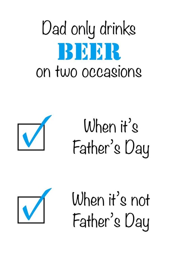 Two occasions Father's Day card created by Victoria Grace Designs