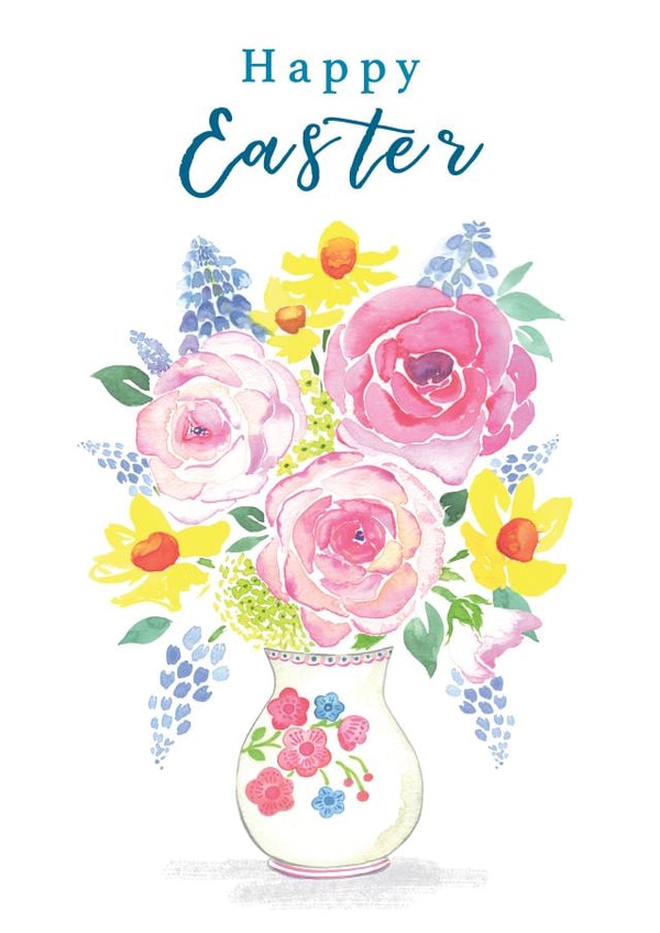 flower floral Easter Card 12017 created by Michelle Grace