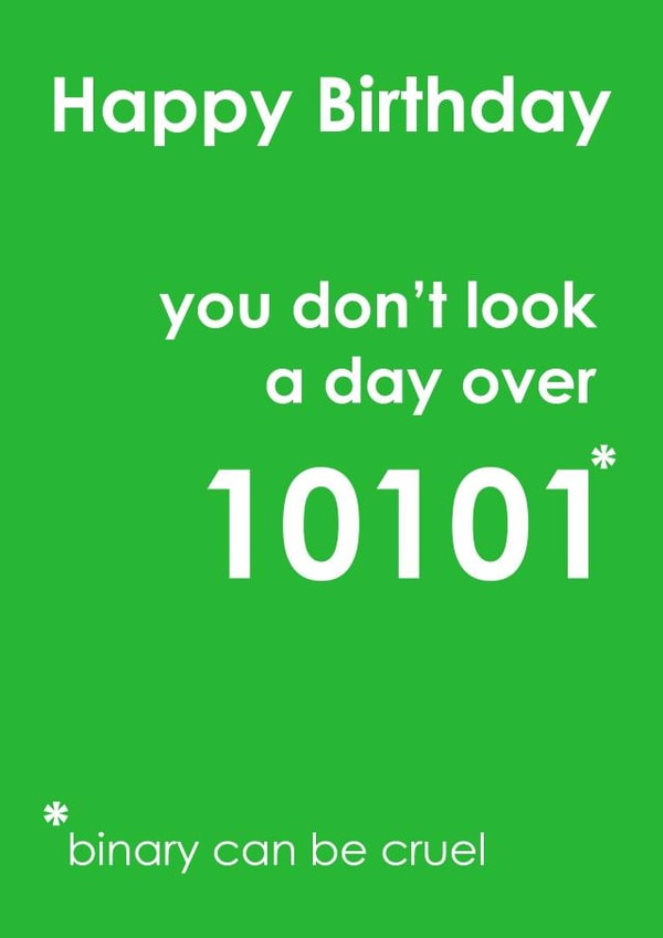 teacher binary Card 37200 created by pbrucemaths