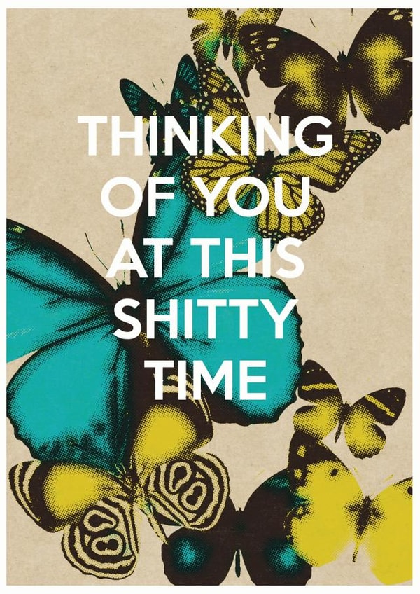 thinking you Thinking of you Card 5605 created by Lizzie O'Grady