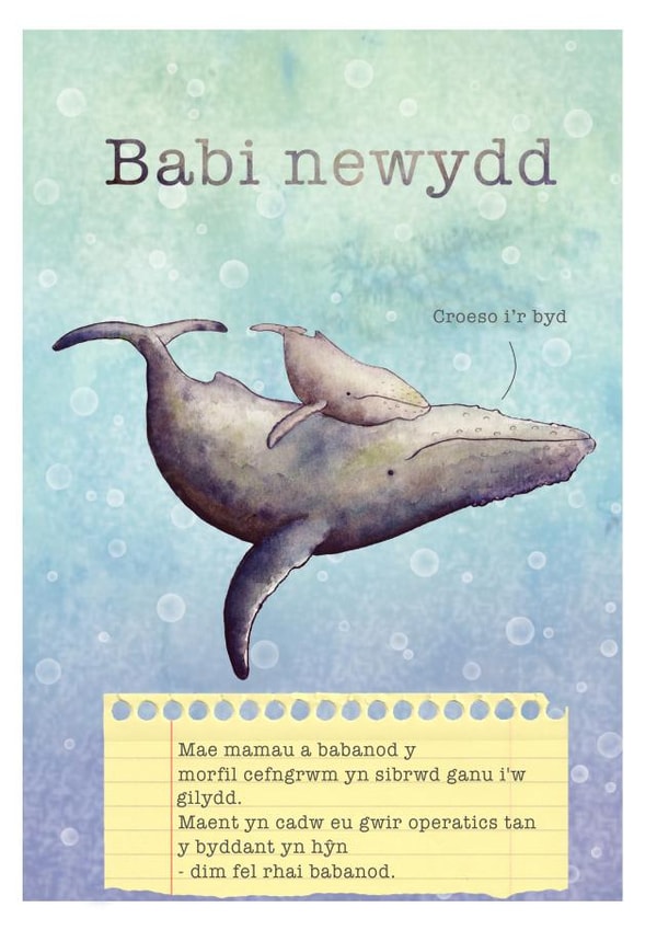 Welsh cymraeg Card 34381 created by Ceri Thomas