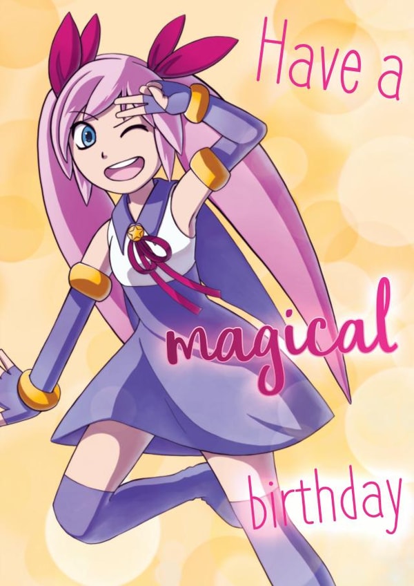 birthday happy Card 37235 created by Caroline Powrie