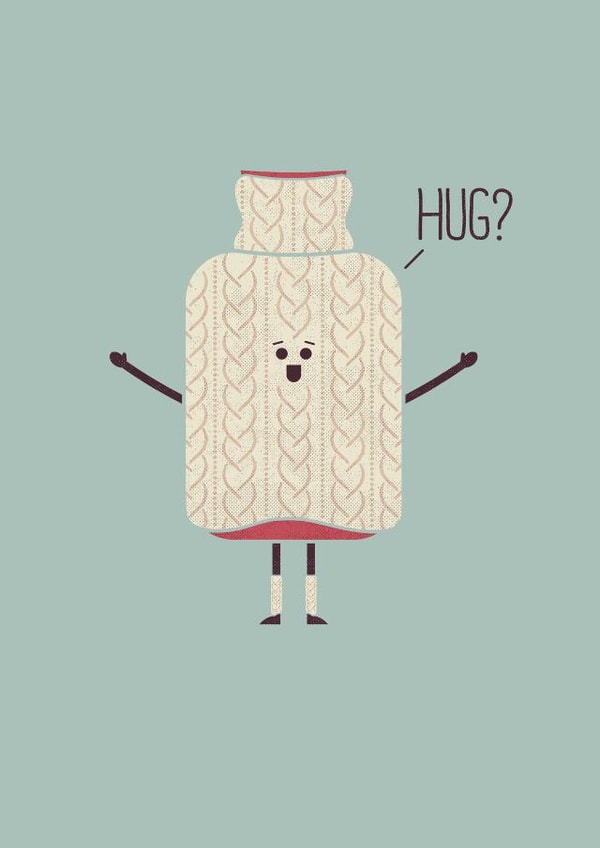 hug friend Love & Friendship Card 6603 created by Redback Cards