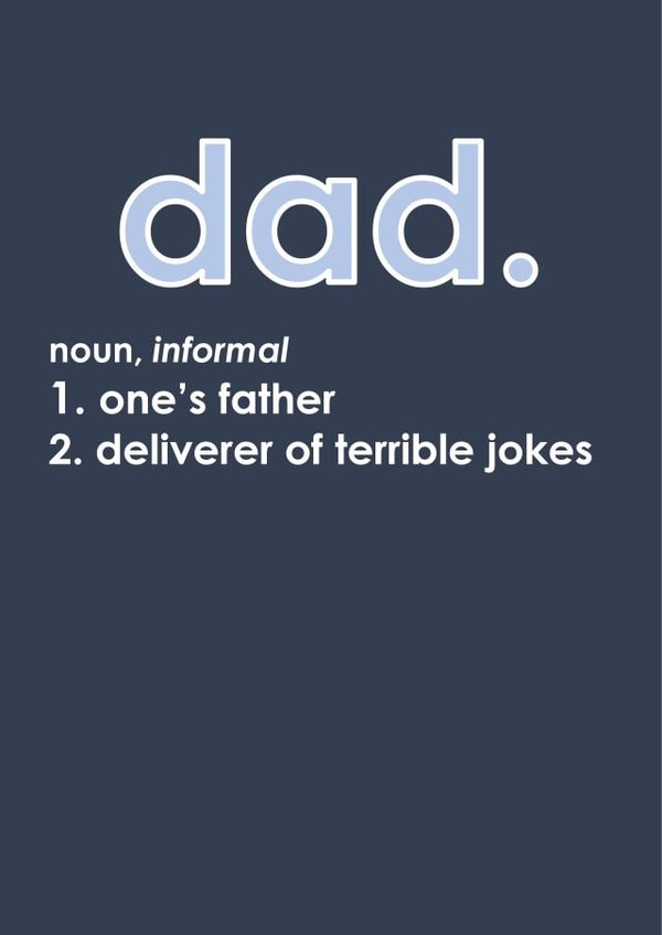 dad father Father's Day Card 36183 created by madebyadam
