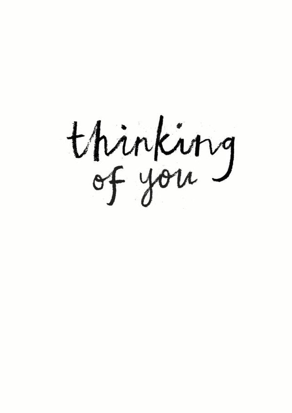 thinking of Just because Card 4997 created by Art + Ace Studio