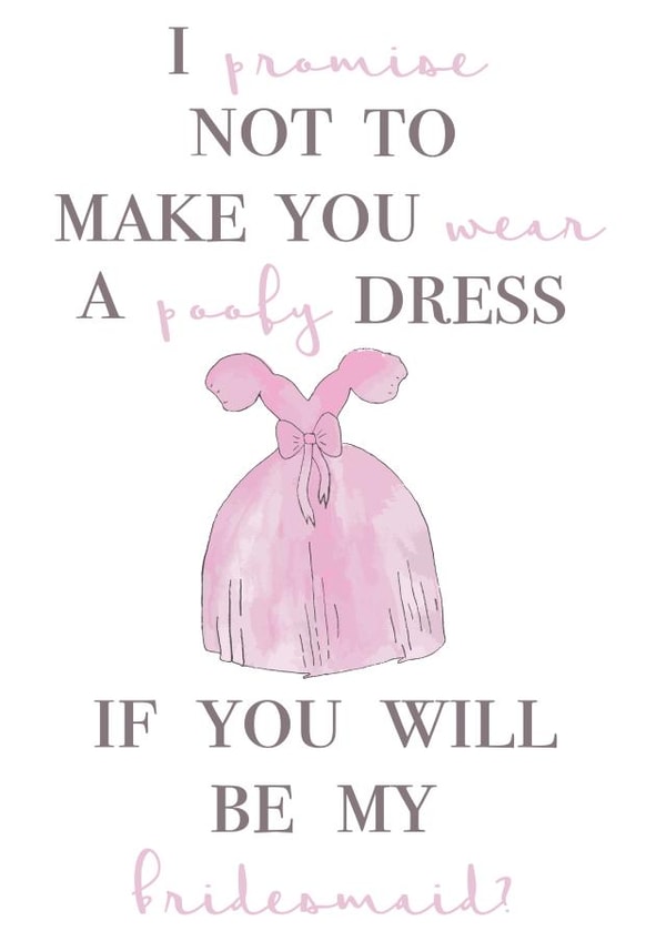 Friends pink dress - bridesmaid created by House of Hope