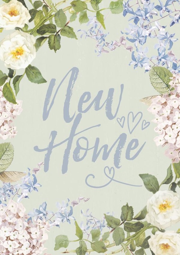 home new New Home Card 2432 created by Lucy Ledger