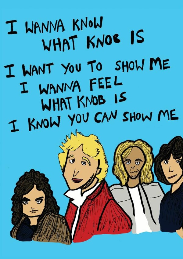 foreigner love Card 32273 created by Knob Songs