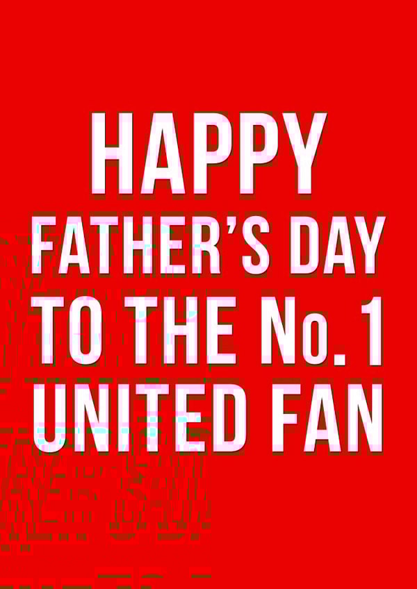 football sport Father's Day Card 11170 created by Offside Cards