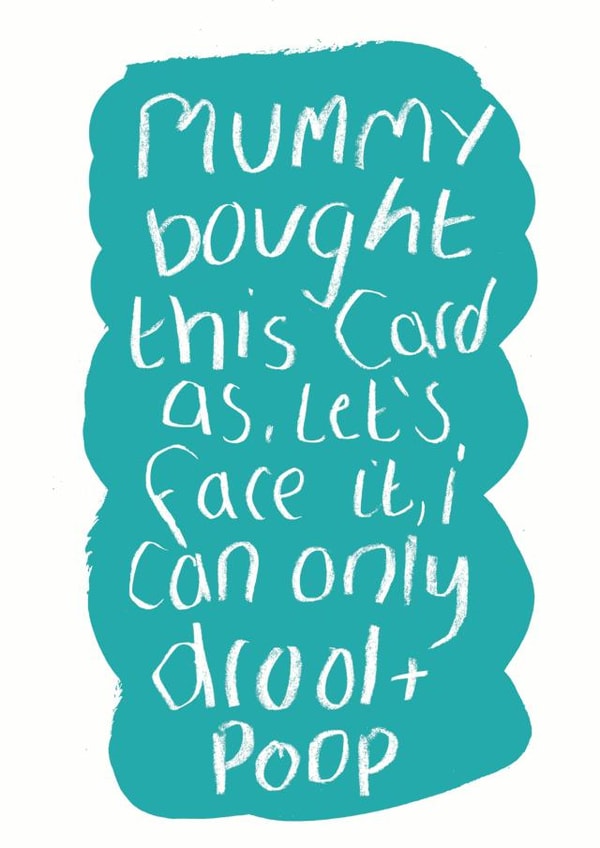 Mummy bought this Birthday or Father's Day card created by Alexia Claire