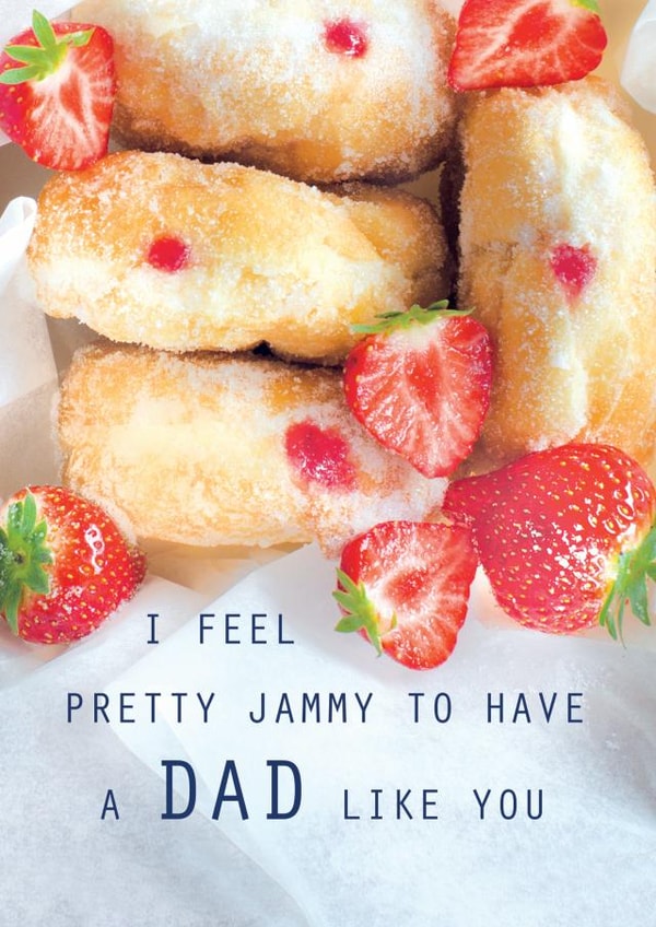 jam doughnut Birthday Card 37340 created by LAURA TRUBY DESIGNS