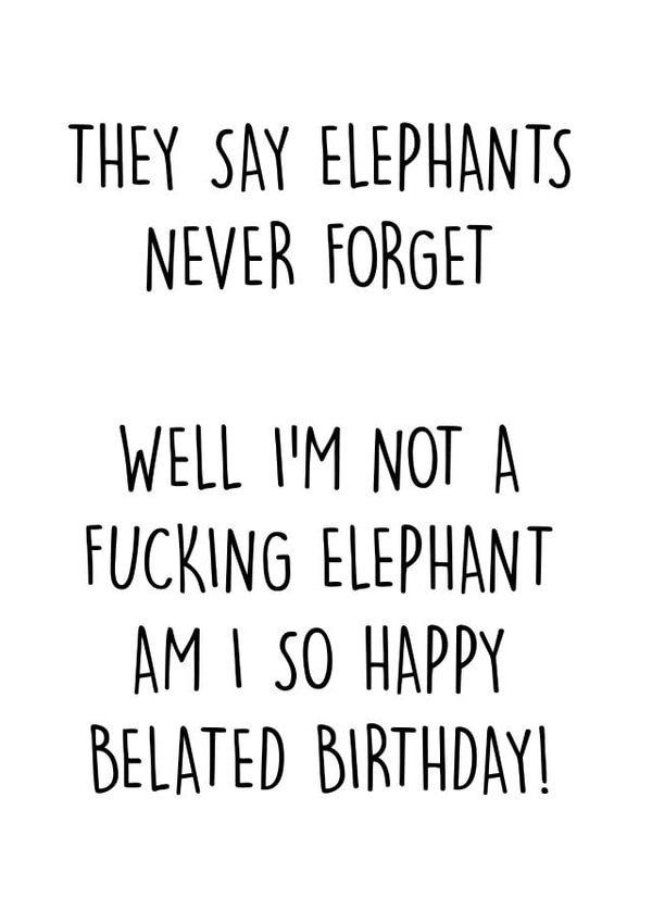 belated late Birthday Card 9073 created by Pack a Punch Designs