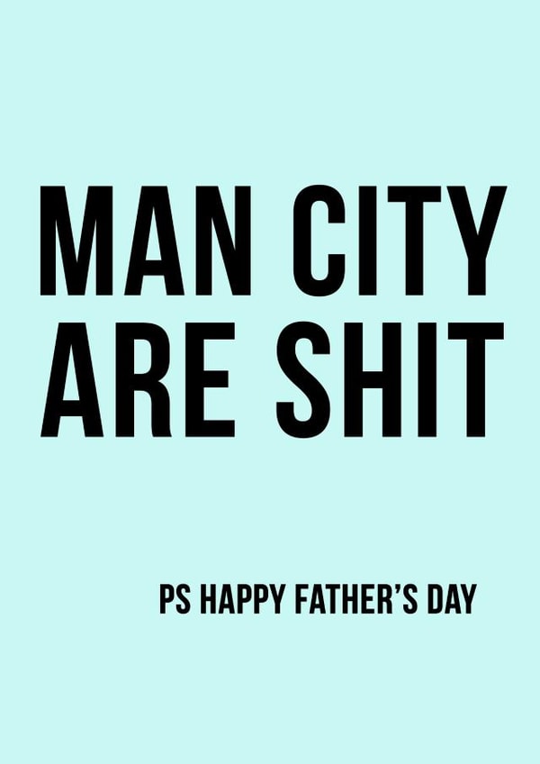 dad city Father's Day Card 11175 created by Offside Cards