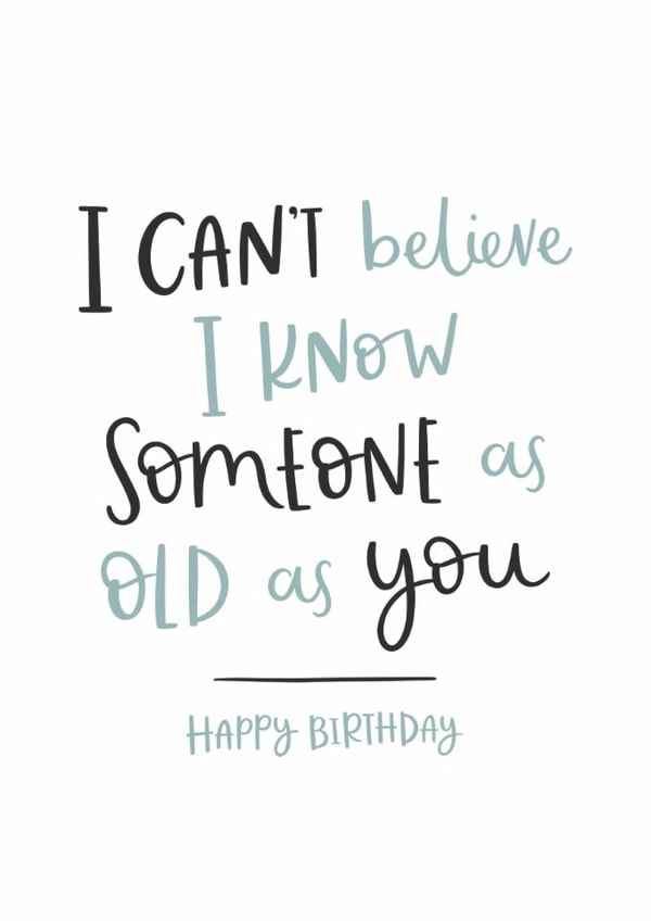 funny humour Birthday Card 4767 created by Abbie Imagine
