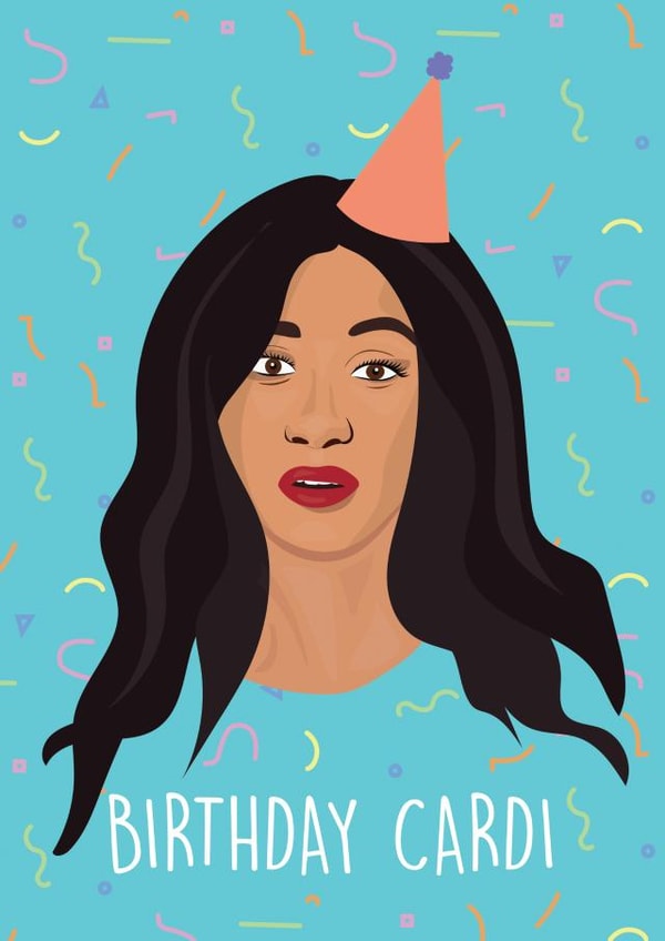 celebrity funny Birthday Card 7346 created by Rumble Cards