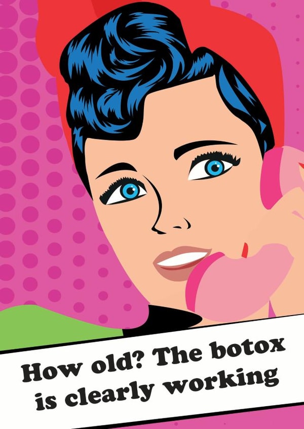 botox old Card 34255 created by Georgia's Designs