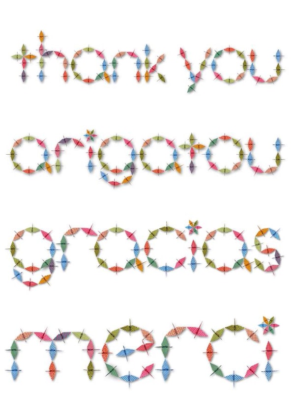 thank thankyou Card 27824 created by Made by Man