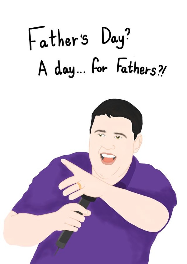 a day Father's Day Card 12906 created by Ahillustrations