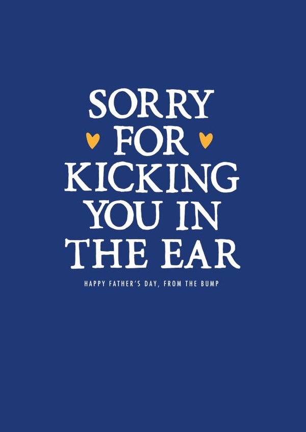 sorry for Father's Day Card 3694 created by Zoe Brennan