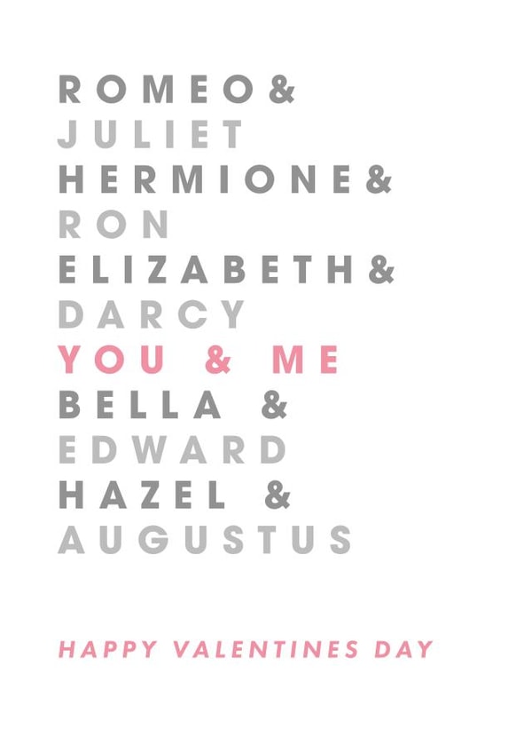 books love Valentines Day Card 27783 created by Bookishly