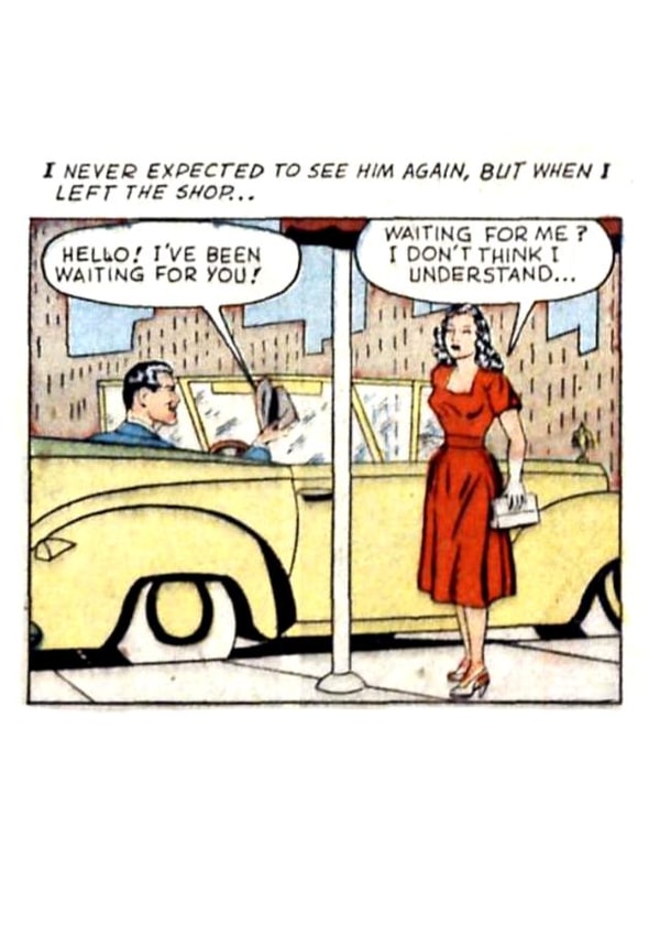 romance comic Card 36552 created by Scottimus